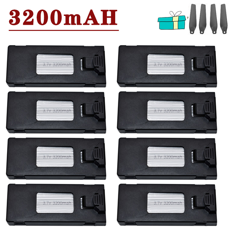 Eachine Drone E58 - Batterie LiPo 3.7V 3200mAh, batterie de