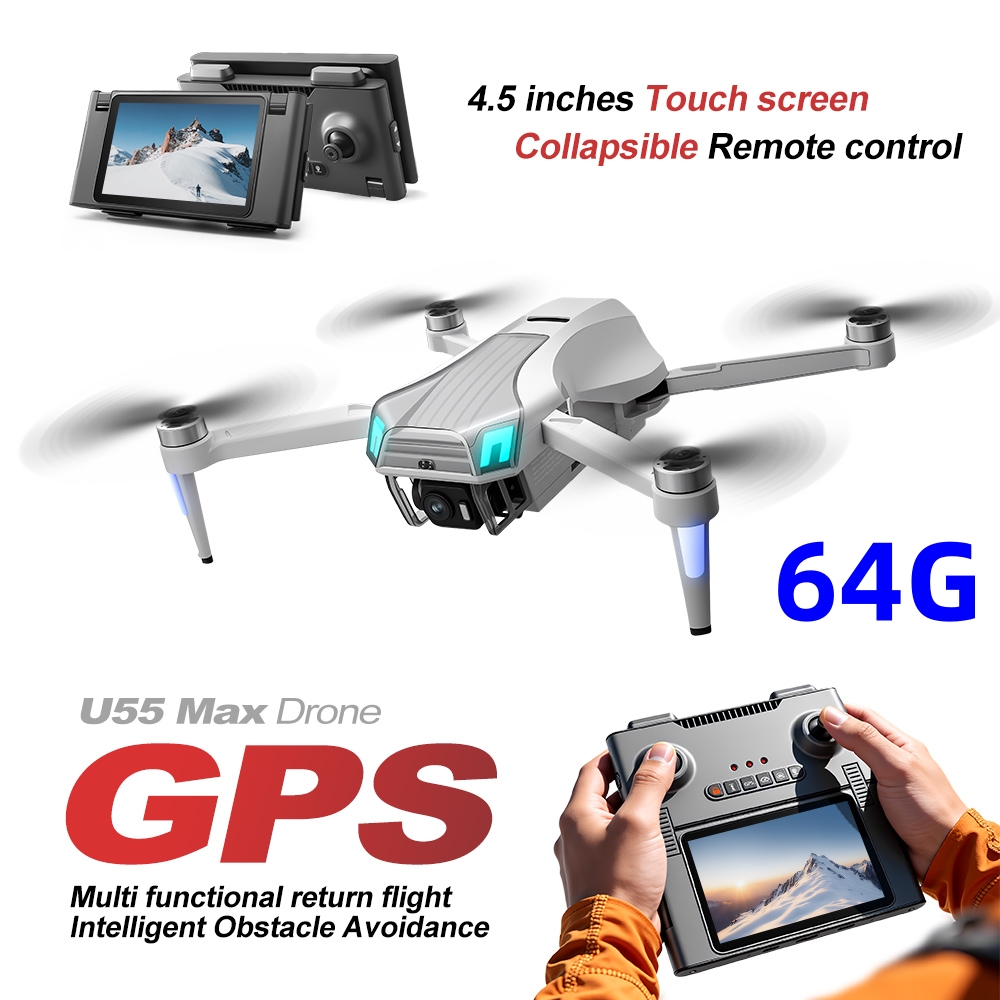 Drone RC NCZOBOE U55 avec doub - Drone Gimbal 2 Axis avis et prix